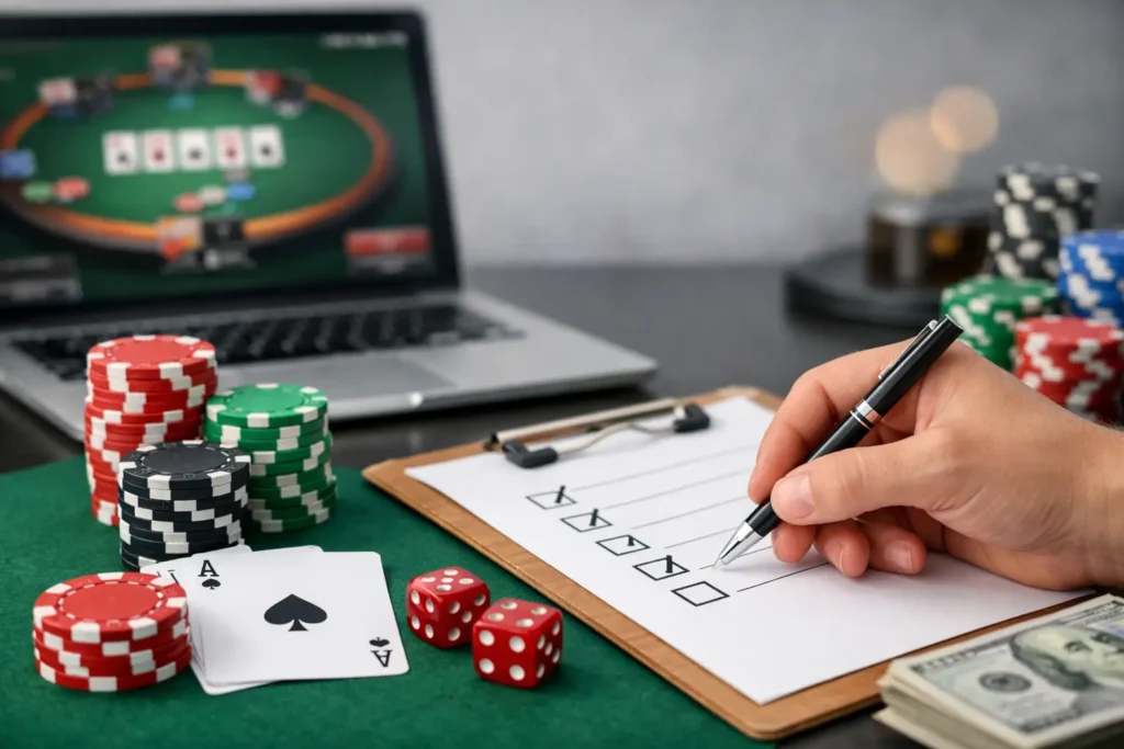 Real Money Poker Site Checklist That Works