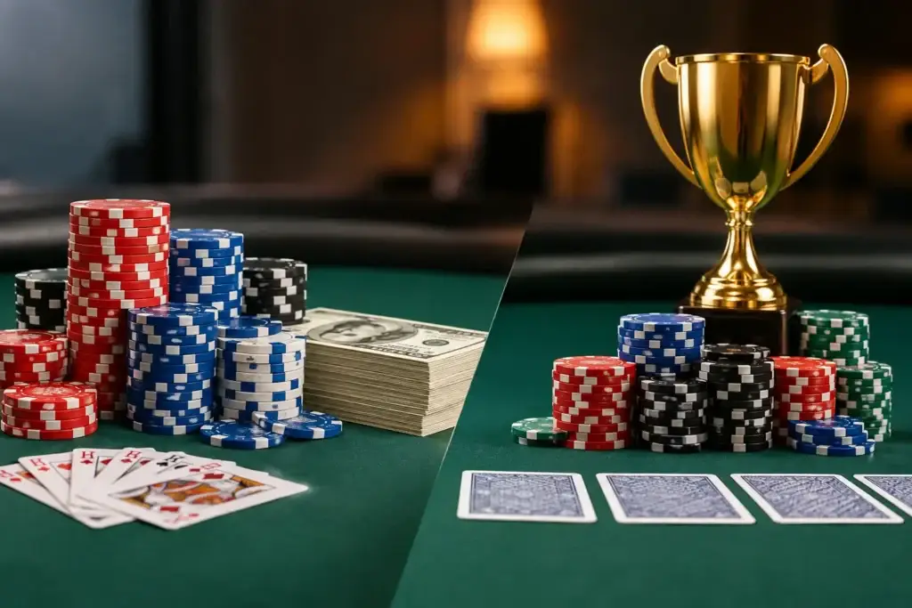 Cash Games vs Tournaments Poker: Which Pays?